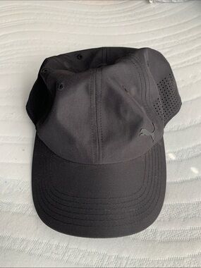 Puma Black Athletic Perforated Sport Cap